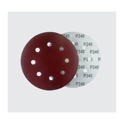 Pac 5 Discos De Lixa 240 180MM 8 Furos NAUBER - Luidar Tintas
