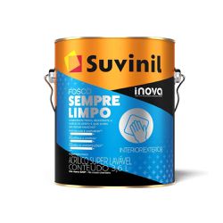 Tinta Acrílica Lavável Fosco Sempre Limpo Suvinil ... - Luidar Tintas