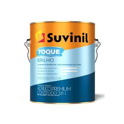 Tinta Acrílica Toque Semi-brilho Suvinil 3,6l - Luidar Tintas