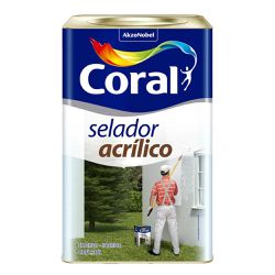 Selador Acrílico Coral Fosco 18L - Luidar Tintas