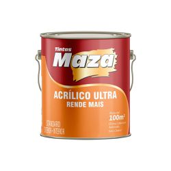 Tinta Acrícilica Ultra Standard Maza 3,6l - Luidar Tintas