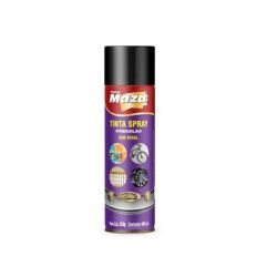 Spray Semi-brilho Preto Maza 400ml - Luidar Tintas