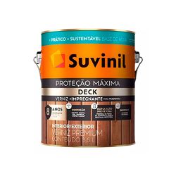 Verniz Base Água Proteção Máxima Deck Brilhante Su... - Luidar Tintas