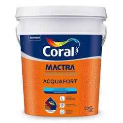 Impermeabilizante Acquafort Fachada e Telha Mactra... - Luidar Tintas