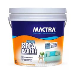 Mactra Anti Umidade Parede e Rodapé Massa Seca Par... - Luidar Tintas