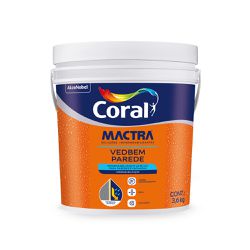 Tinta Impermeabilizante Vedbem Parede Mactra 3,6Kg - Luidar Tintas