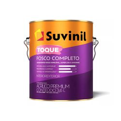 Tinta Acrílica Toque Fosco Completo 3,6l - Luidar Tintas