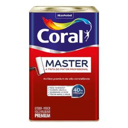 Tinta Acrílica Coral Master Profissional 18l - Luidar Tintas