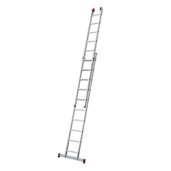 Escada Aluminio Extensiva Botafogo 10x02 Degraus - Luidar Tintas