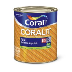CORALIT TOTAL BRILHANTE BRANCO 900ML - CORAL - Luidar Tintas