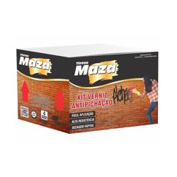 Kit Verniz Pu Antipichação Protege Paredes Maza 3,... - Luidar Tintas