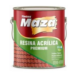 Resina Acrílica Base Água Fosca Incolor Pedras Gal... - Luidar Tintas