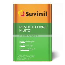 Tinta Rende e Cobre Muito Suvinil 18L - Palha - Luidar Tintas