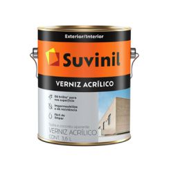 Verniz Acrílico Brilhante Suvinil 3,6L - Luidar Tintas
