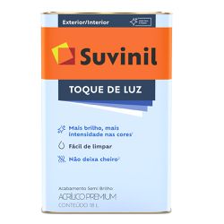 Tinta Acrílica Toque de Luz Lavável Branco Neve Su... - Luidar Tintas