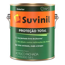 Tinta Emborrachada Proteção Total Suvinil Cores 3,... - Luidar Tintas
