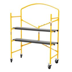 Andaime Dobrável Portátil 225Kg com 2 Plataformas ... - Luidar Tintas