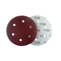 Disco De Lixa 080 225MM 6 Furos NAUBER - Luidar Tintas