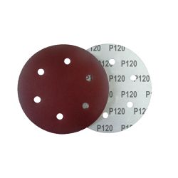 Disco De Lixa 120 225MM 8 Furos NAUBER - Luidar Tintas