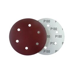 Disco De Lixa 180 225MM 6 Furos NAUBER - Luidar Tintas