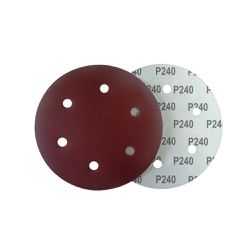 Disco De Lixa 240 225MM 6 Furos NAUBER - Luidar Tintas