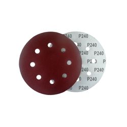 Disco De Lixa 240 180MM 8 Furos NAUBER - Luidar Tintas