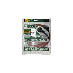 Pac 5 Discos De Lixa 150 180MM 8 Furos NAUBER - Luidar Tintas