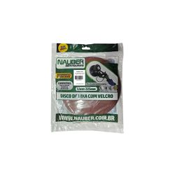 Pac 5 Discos De Lixa 220 225MM 8 Furos NAUBER - Luidar Tintas
