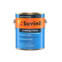 Tinta Acrílica Lavável Limpeza Total Suvinil 3,6l - Luidar Tintas