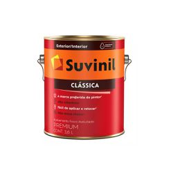 Tinta Acrílica Clássica Suvinil 3,6l - Cores - Luidar Tintas