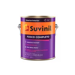 Tinta Acrílica Premium Fosco Completo Suvinil 3,6l... - Luidar Tintas