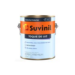 Tinta Acrílica Toque de Luz Lavável Suvinil 3,6l - Luidar Tintas