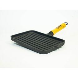 Chapa Bifeteira Frizada de Ferro Fundido 25 x 17cm... - LUJÃO