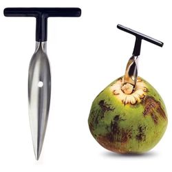 Furador Abridor De Coco Manual Em Inox - Ke Home -... - LUJÃO
