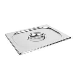 Tampa Para Cuba Gastronômica Inox 1/1 53x32,5cm - ... - LUJÃO