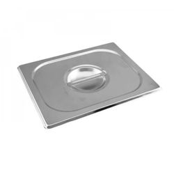Tampa Para Cuba Gastronômica Inox 1/2 32.5x26.5Cm ... - LUJÃO