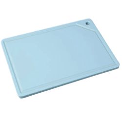 Placa De Corte 10x300x500mm Com Canaleta Azul - So... - LUJÃO