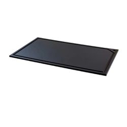 Placa De Corte 10x300x500mm Com Canaleta Preta - S... - LUJÃO