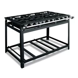 Fogão Industrial 6 Bocas 3D/3S Baixa Pressão P5 G3... - LUJÃO