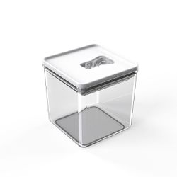 Organizador Hermético Dubai Branco 1 Litro - Unite... - LUJÃO