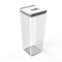 Organizador Hermético Dubai Branco 2,5 Litros - Un... - LUJÃO