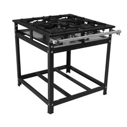 Fogão Industrial 4 Boca Alta Pressão P8 G40x40 Lux... - LUJÃO