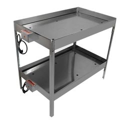 Marmiteiro Elétrico Dupla Banho Maria Inox Para 50... - LUJÃO