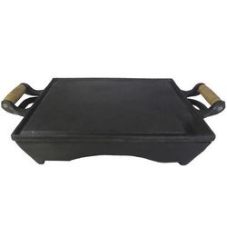 Chapa Bifeteira a Álcool 1 Queimador 35 x 25cm - 3... - LUJÃO