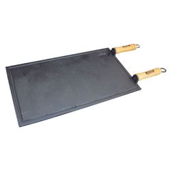 Chapa Para Churrasqueira de Ferro Fundido 25x45cm ... - LUJÃO