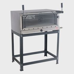 Forno Industrial de Pedra Refratária a Gás 80x60 1... - LUJÃO