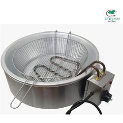 Fritadeira/Tacho Elétrico 7 Litros 127v - Stevan -... - LUJÃO