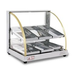 Estufa Quente Elétrica 6 Bandejas Dupla Vitrine Ex... - LUJÃO