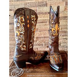 Bota Fem Tucson Firenze Café - T 2015 - LUXURY COUNTRY WOMAN