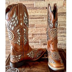 Euro Texas Wisky com Glitter Dourado - Ref T4073 - LUXURY COUNTRY WOMAN